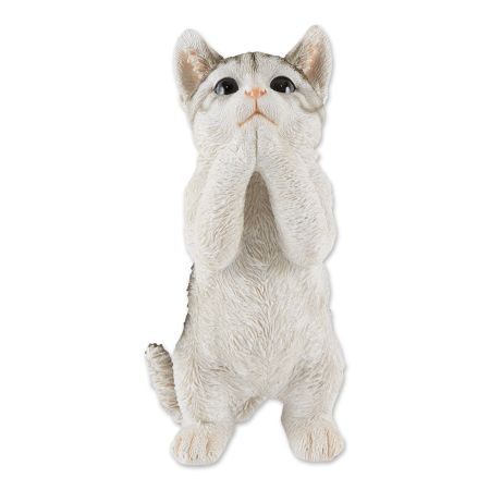 PRETTY PLEASE CAT FIGURINE
